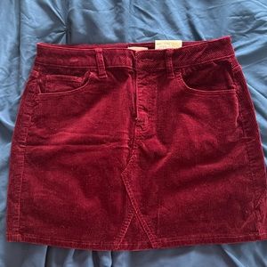 SO Corduroy skirt